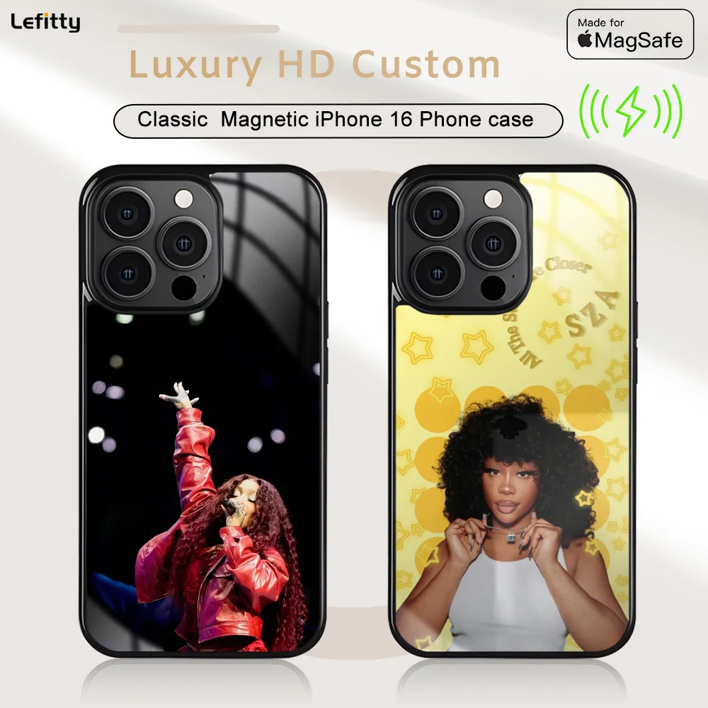 American Singer S-SZA Phone Case For iPhone 16 15 14 13 12 11 Pro Max Plus Mini Magnetic Magsafe Wireless Charging Cover
American Singer S-SZA Phone Case For iPhone 16 15 14 13 12 11 Pro Max Plus Mini Magnetic Magsafe Wireless Charging Cover