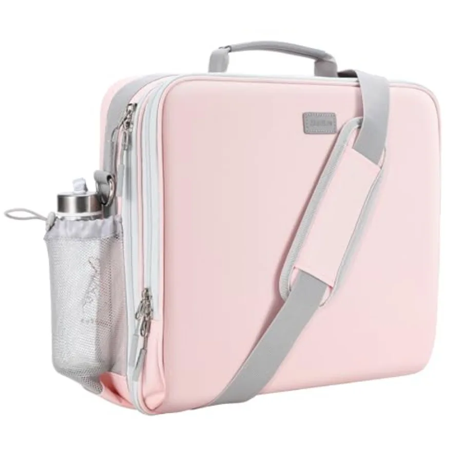 Zipper Binder, 3 Inch D-Ring 3 Ring with Water Bottle Holder, 700 Sheet Capacity-Multiple Pockets, Binder with Strap for School
Zipper Binder, 3 Inch D-Ring 3 Ring with Water Bottle Holder, 700 Sheet Capacity-Multiple Pockets, Binder with Strap for School