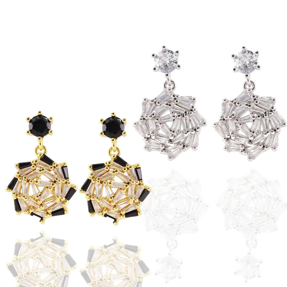 Luck Fashion Luxury Elegant Jewelry Mixed Color Irregular Zircon Fashion Cute Women's Earrings Charming Earrings Gift Party
Luck Fashion Luxury Elegant Jewelry Mixed Color Irregular Zircon Fashion Cute Women's Earrings Charming Earrings Gift Party