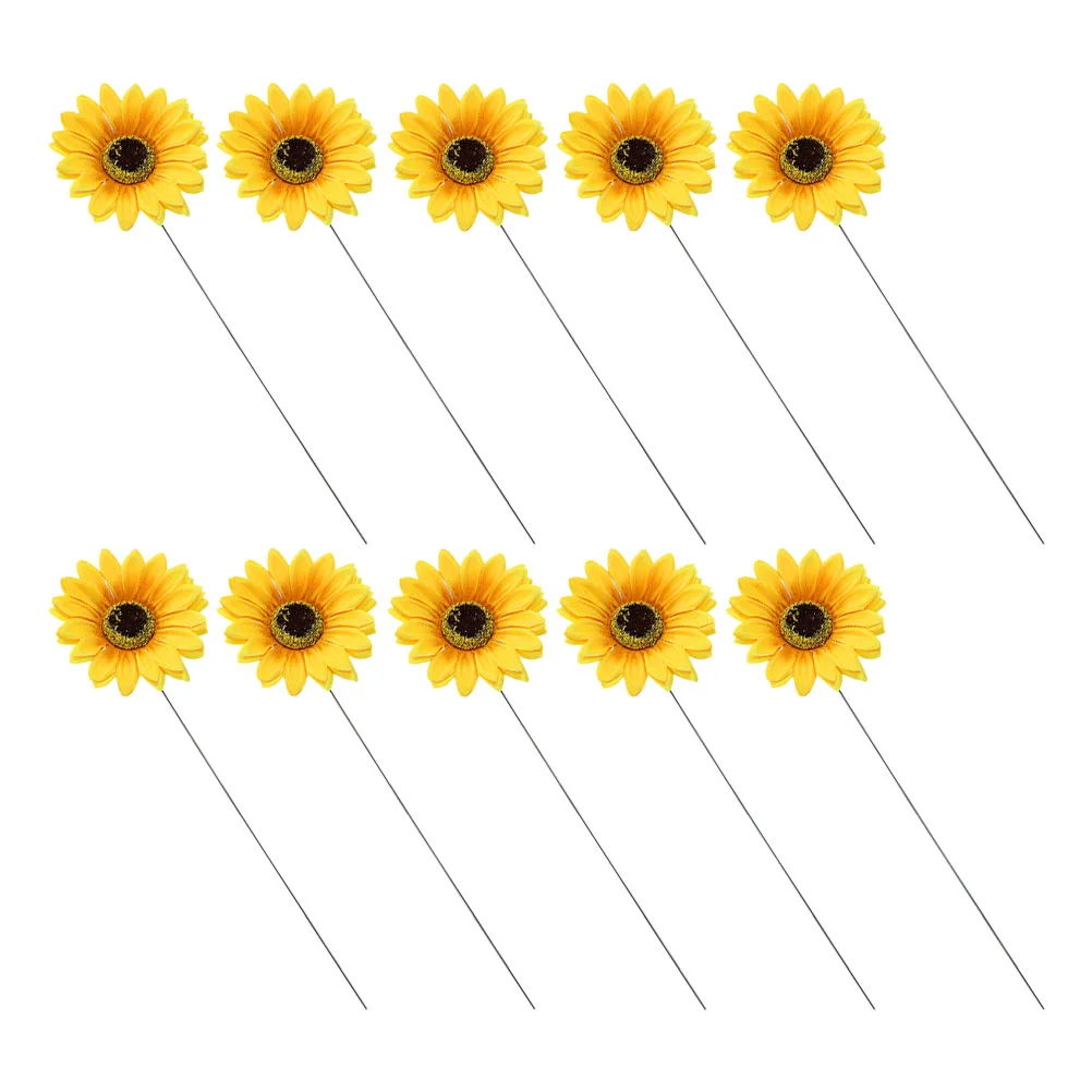 10 Pcs Sunflower Garden Decoration Flower-shaped Pile Decorative Plant Stakes Yard Wood Courtyard Metal Lawn Sign Spring
10 Pcs Sunflower Garden Decoration Flower-shaped Pile Decorative Plant Stakes Yard Wood Courtyard Metal Lawn Sign Spring