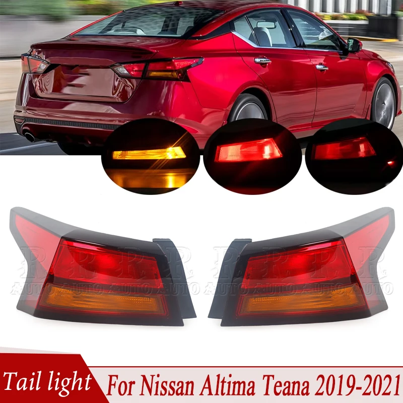 For Nissan Altima Teana 2019 2020 2021 US Version Tail Light Car Rear Turn Signal Light Stop Brake Lamp 265556CA1A 265506CA1A
For Nissan Altima Teana 2019 2020 2021 US Version Tail Light Car Rear Turn Signal Light Stop Brake Lamp 265556CA1A 265506CA1A