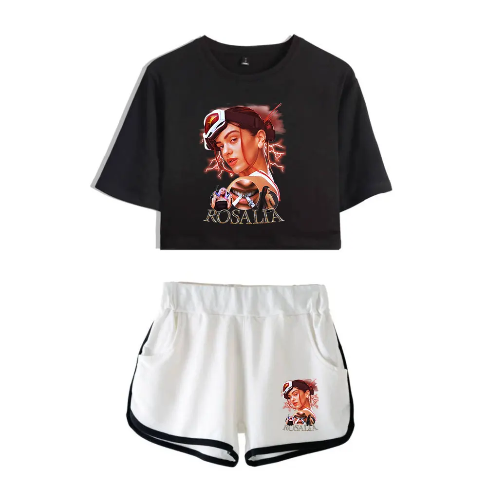 Rosalía Motomami Merch Rosalia Suit Vintage 90s logo Merch Tops Two Piece Set Shorts+Lovely TShirt Trendy Suit Harajuku
Rosalía Motomami Merch Rosalia Suit Vintage 90s logo Merch Tops Two Piece Set Shorts+Lovely TShirt Trendy Suit Harajuku