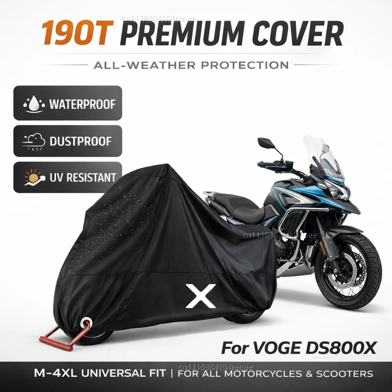 Чехол для мотоцикла VOGE DS800X DS 800 DS DSX800 DS 800X Rally 2025 2026 190T, водонепроницаемый, пылезащитный, с защитой от УФ-излучения, всесезонный
Чехол для мотоцикла VOGE DS800X DS 800 DS DSX800 DS 800X Rally 2025 2026 190T, водонепроницаемый, пылезащитный, с защитой от УФ-излучения, всесезонный