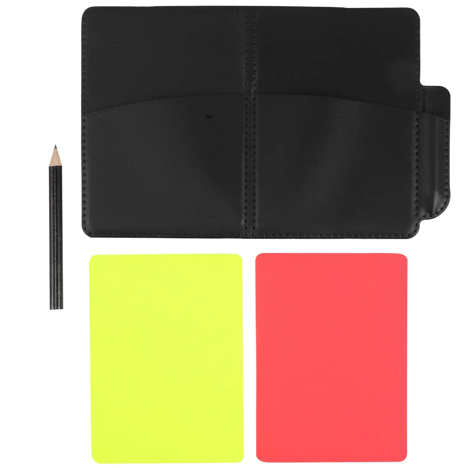 Football Referee Card Set Thick Red Yellow Cards Record Book Protective Cover Paper Pencil Practical Use Efficient Matches
Football Referee Card Set Thick Red Yellow Cards Record Book Protective Cover Paper Pencil Practical Use Efficient Matches