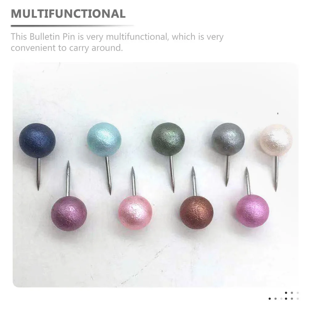 100 Pcs Pearl Ball Pushpins Straight Pins 10mm Round Head Office Decor Craft Supplies Multicolor Bulletin Board Pin
100 Pcs Pearl Ball Pushpins Straight Pins 10mm Round Head Office Decor Craft Supplies Multicolor Bulletin Board Pin
