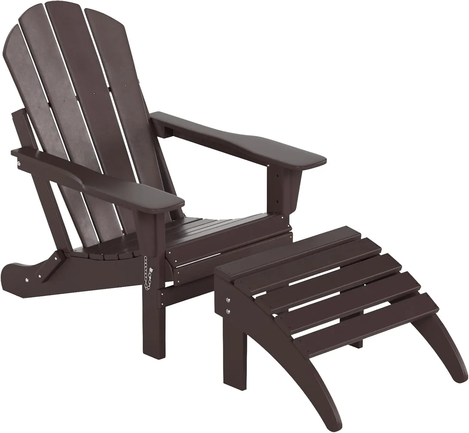 Комплект из 2 классических уличных кресел Адирондак и пуфов WO Home Furniture (темно-коричневый)
Комплект из 2 классических уличных кресел Адирондак и пуфов WO Home Furniture (темно-коричневый)