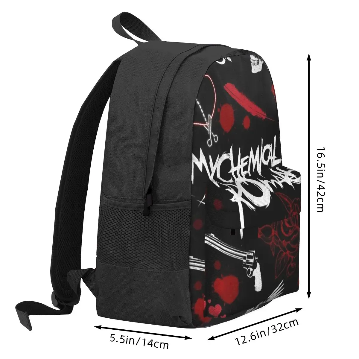 Mcr Band Punk Rock My Chemical Romance Student Backpack School Bag Daypack for Boys Girls Fashion Bookbag Shoulder Bags
Mcr Band Punk Rock My Chemical Romance Student Backpack School Bag Daypack for Boys Girls Fashion Bookbag Shoulder Bags