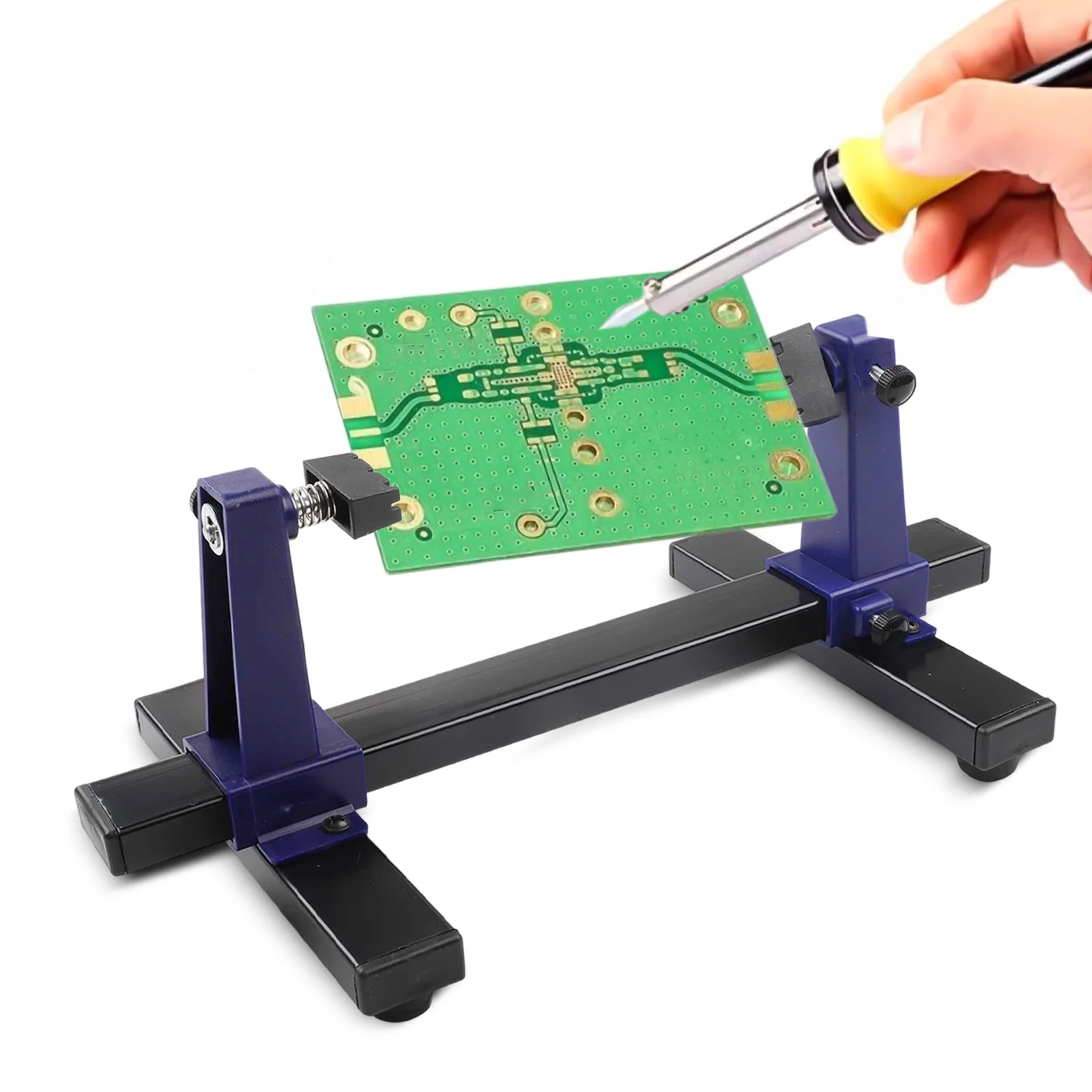 Легкий дизайн Держатель печатной платы Средний 408*170*125 мм Вращение на 360 Компактный размер Огнестойкие материалы
Легкий дизайн Держатель печатной платы Средний 408*170*125 мм Вращение на 360 Компактный размер Огнестойкие материалы