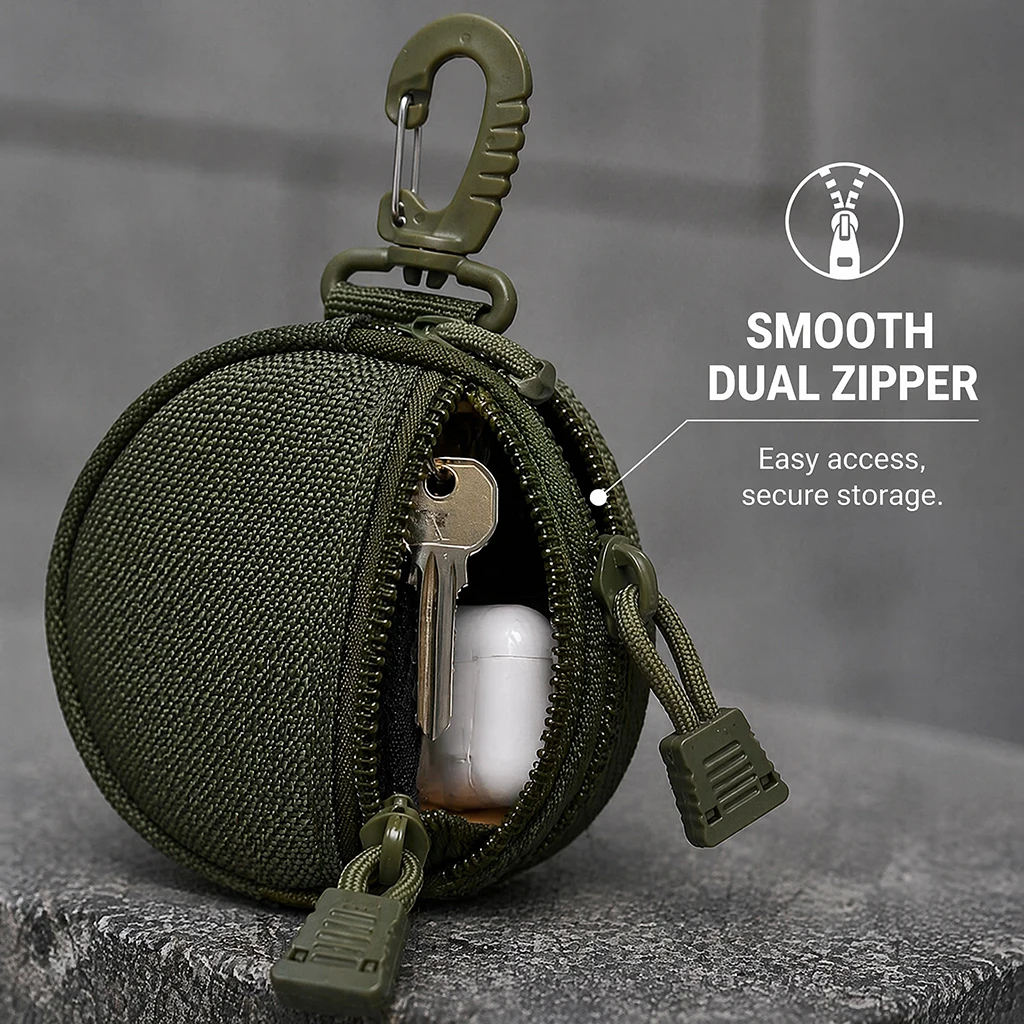Portable Round Waist Hang Mini Coin Earphone Storage Pouch for Daily Commute Car Accessories Men Women Hiking Camping Travel
Portable Round Waist Hang Mini Coin Earphone Storage Pouch for Daily Commute Car Accessories Men Women Hiking Camping Travel