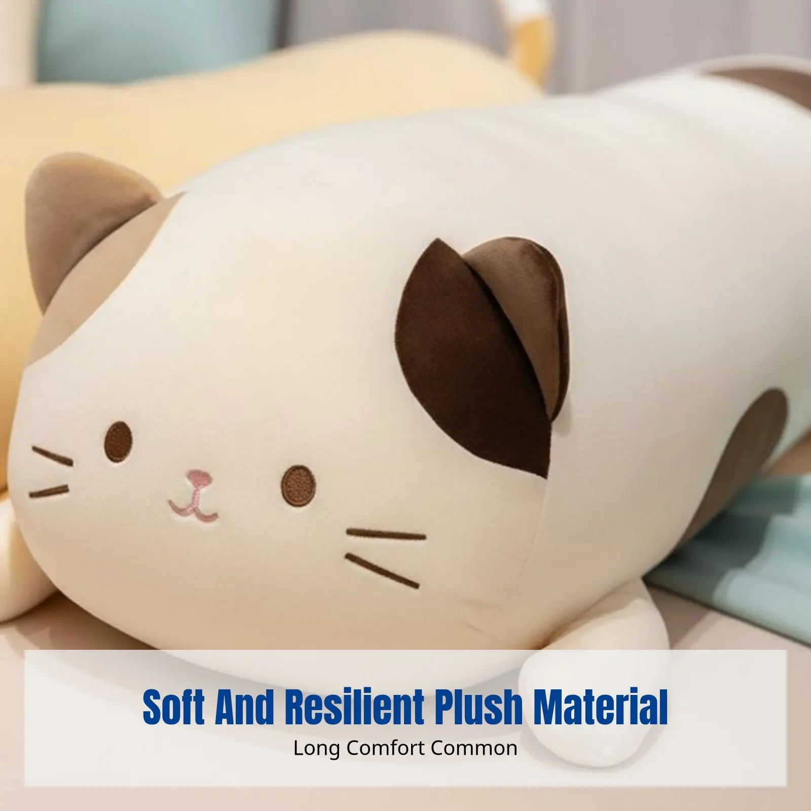 Cat Plush Long Pillow, Cute Stuffed Animal Pillow, Girls' Side Leg Pillow, Boys' Bed Rest, Bed Headrest
Cat Plush Long Pillow, Cute Stuffed Animal Pillow, Girls' Side Leg Pillow, Boys' Bed Rest, Bed Headrest