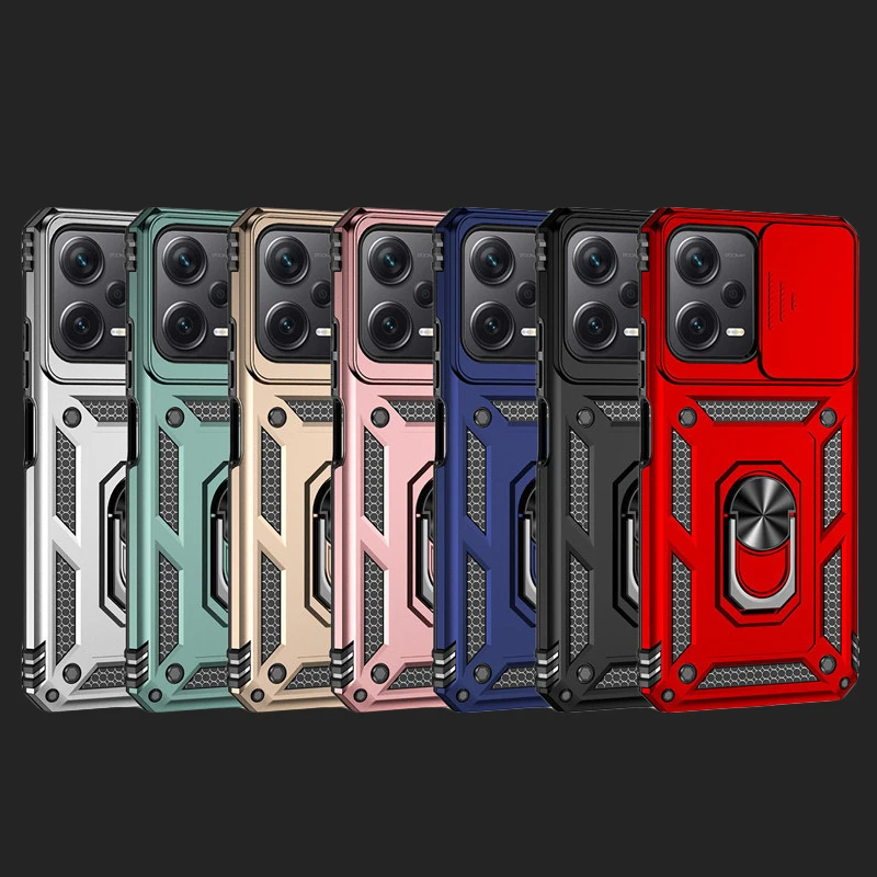Sliding Window Case For POCO X5 5G Shockproof Armor Ring Metal Brackets Cover For Xiaomi POCO X5 X4 X3 Pro NFC
Sliding Window Case For POCO X5 5G Shockproof Armor Ring Metal Brackets Cover For Xiaomi POCO X5 X4 X3 Pro NFC
