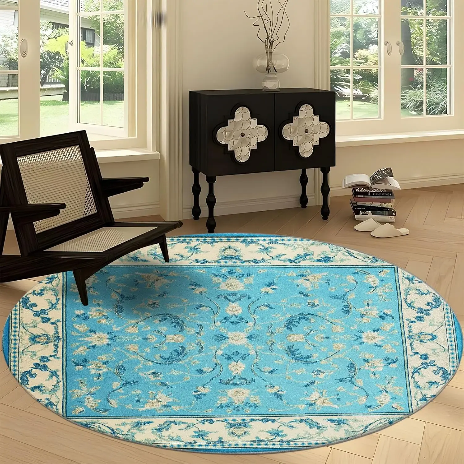 Bohemian Large Round Carpet Minimalist Animals Penguins Washable Circular Carpet, Non Slip Circle Area Carpet Absorbent Mat for
Bohemian Large Round Carpet Minimalist Animals Penguins Washable Circular Carpet, Non Slip Circle Area Carpet Absorbent Mat for
