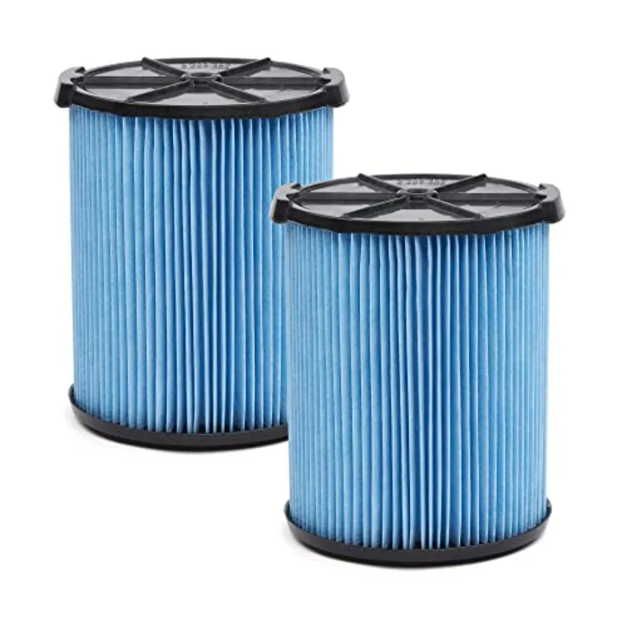 CMXZVBE38776 Genuine Wet Dry Vac Replacement Vacuum Filter for Most 5 to 20 Gallon Shop Vacuums Easy Installation and Traps Par
CMXZVBE38776 Genuine Wet Dry Vac Replacement Vacuum Filter for Most 5 to 20 Gallon Shop Vacuums Easy Installation and Traps Par