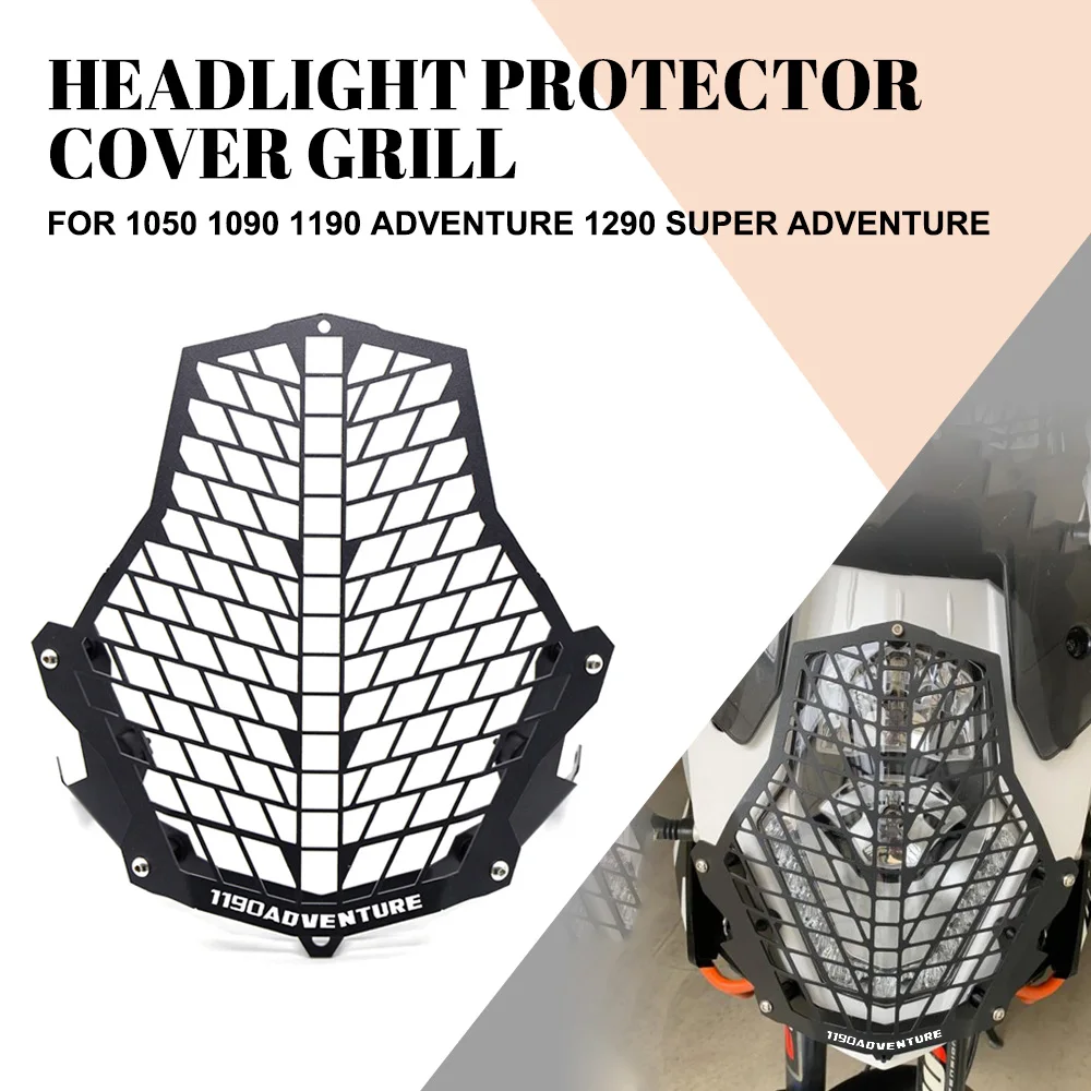 For 1050 1090 1190 Adventure 1290 Super Adventure Head light Guard Front Headlight Headlamp Grille Guard Cover Protector
For 1050 1090 1190 Adventure 1290 Super Adventure Head light Guard Front Headlight Headlamp Grille Guard Cover Protector