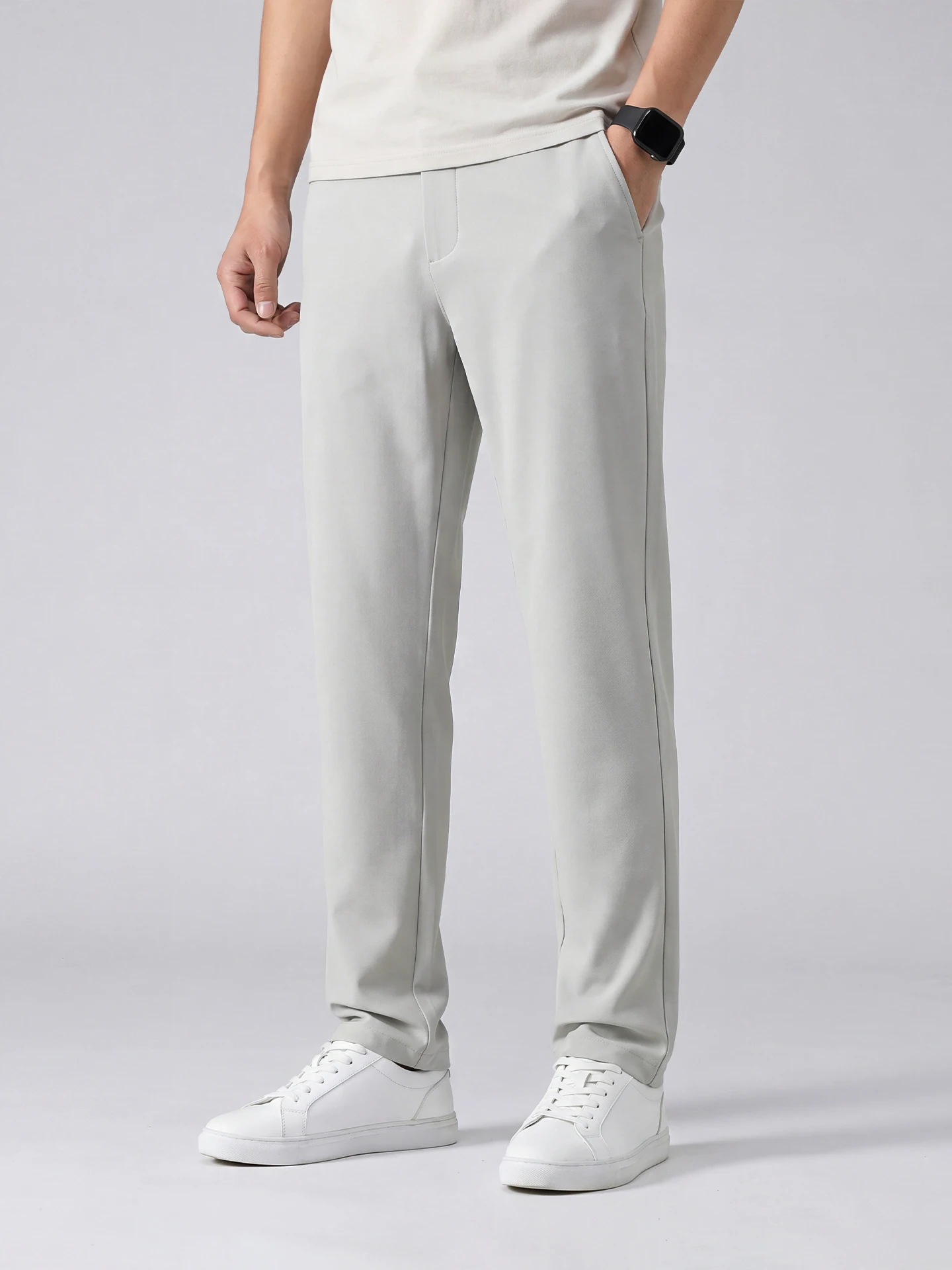 Spring Summer New Style Casual Pants Men's Loose Long Straight Leg Anti-Wrinkle Elastic Sports Breathable Grey
Spring Summer New Style Casual Pants Men's Loose Long Straight Leg Anti-Wrinkle Elastic Sports Breathable Grey