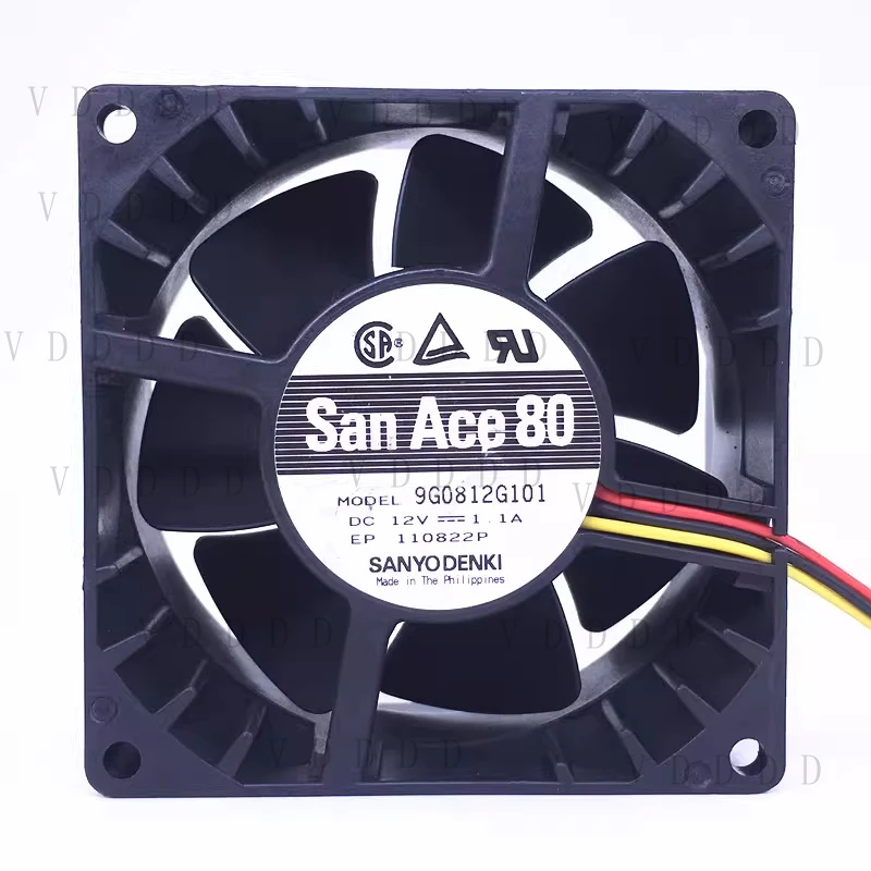 LL for 1PCS SANYO 9G0812G101 DC12V 1.1A 3-wire cooling fan 8038 8cm
LL for 1PCS SANYO 9G0812G101 DC12V 1.1A 3-wire cooling fan 8038 8cm
