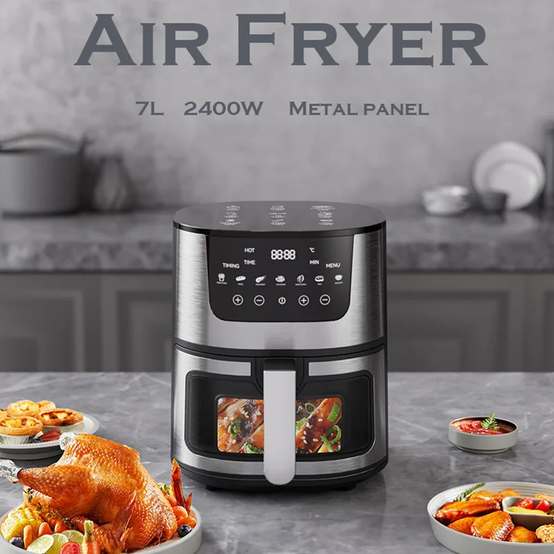 Stainless Steel Intelligent Visual Air Fryer Household Oven
Stainless Steel Intelligent Visual Air Fryer Household Oven