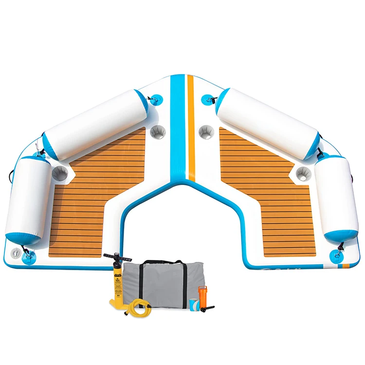 High Quality Inflatable Yacht Dock Water Floating Platform Drop Stitch PVC Teak Foam Inflatable Swim Platform Floating
High Quality Inflatable Yacht Dock Water Floating Platform Drop Stitch PVC Teak Foam Inflatable Swim Platform Floating
