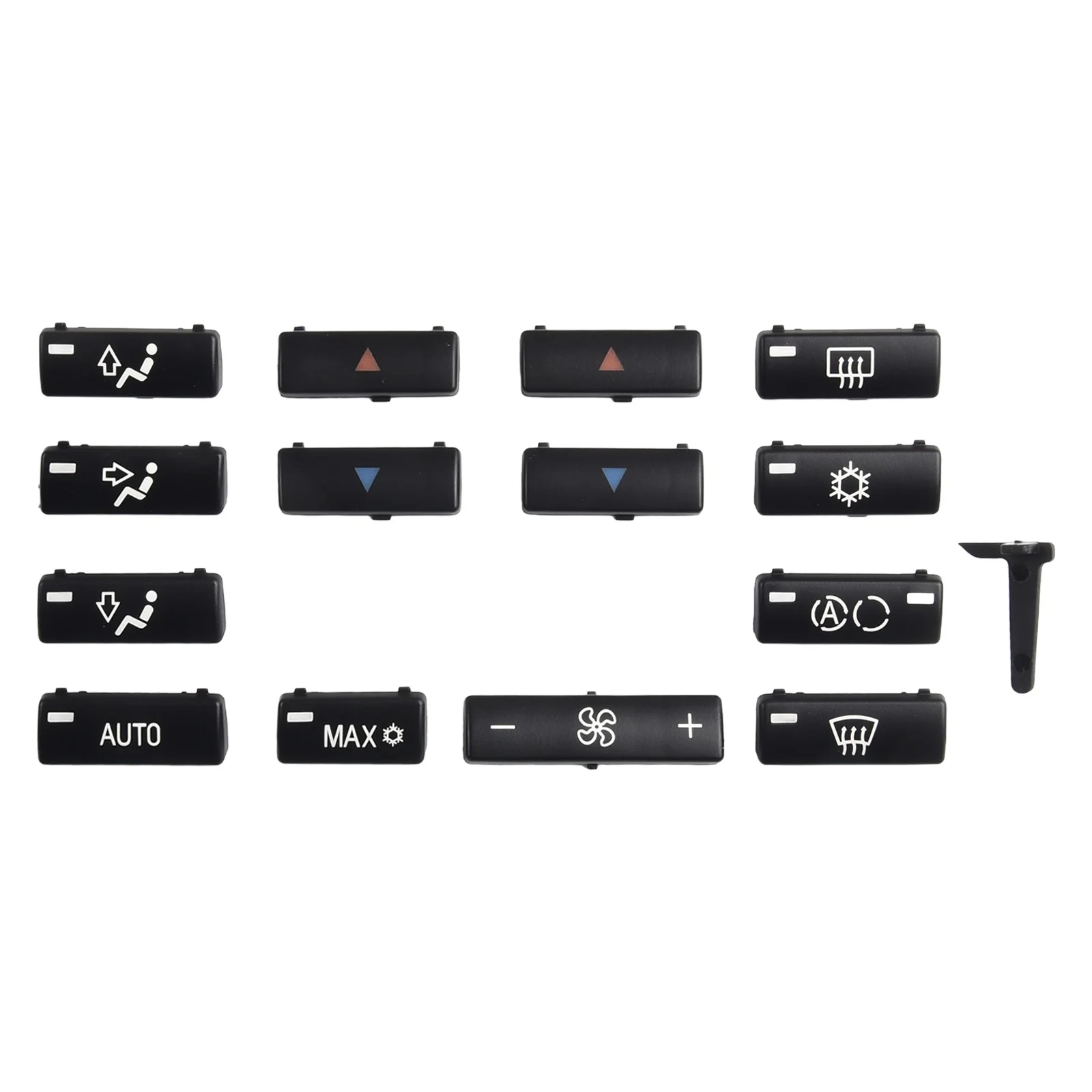 Практичные накладки на кнопки управления кондиционером, 14 шт., черные автозапчасти, аксессуары для BMW 5 серии E39 96-02
Практичные накладки на кнопки управления кондиционером, 14 шт., черные автозапчасти, аксессуары для BMW 5 серии E39 96-02