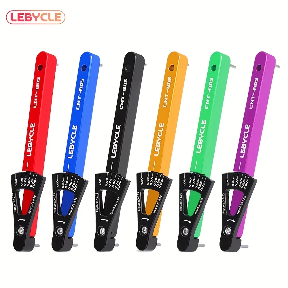 LEBYCLE Mountain Bike Chain Measuring Ruler Wear Indicator Road Bike Chain Stretch Detection Caliper Tool Bicycle Accessories
LEBYCLE Mountain Bike Chain Measuring Ruler Wear Indicator Road Bike Chain Stretch Detection Caliper Tool Bicycle Accessories