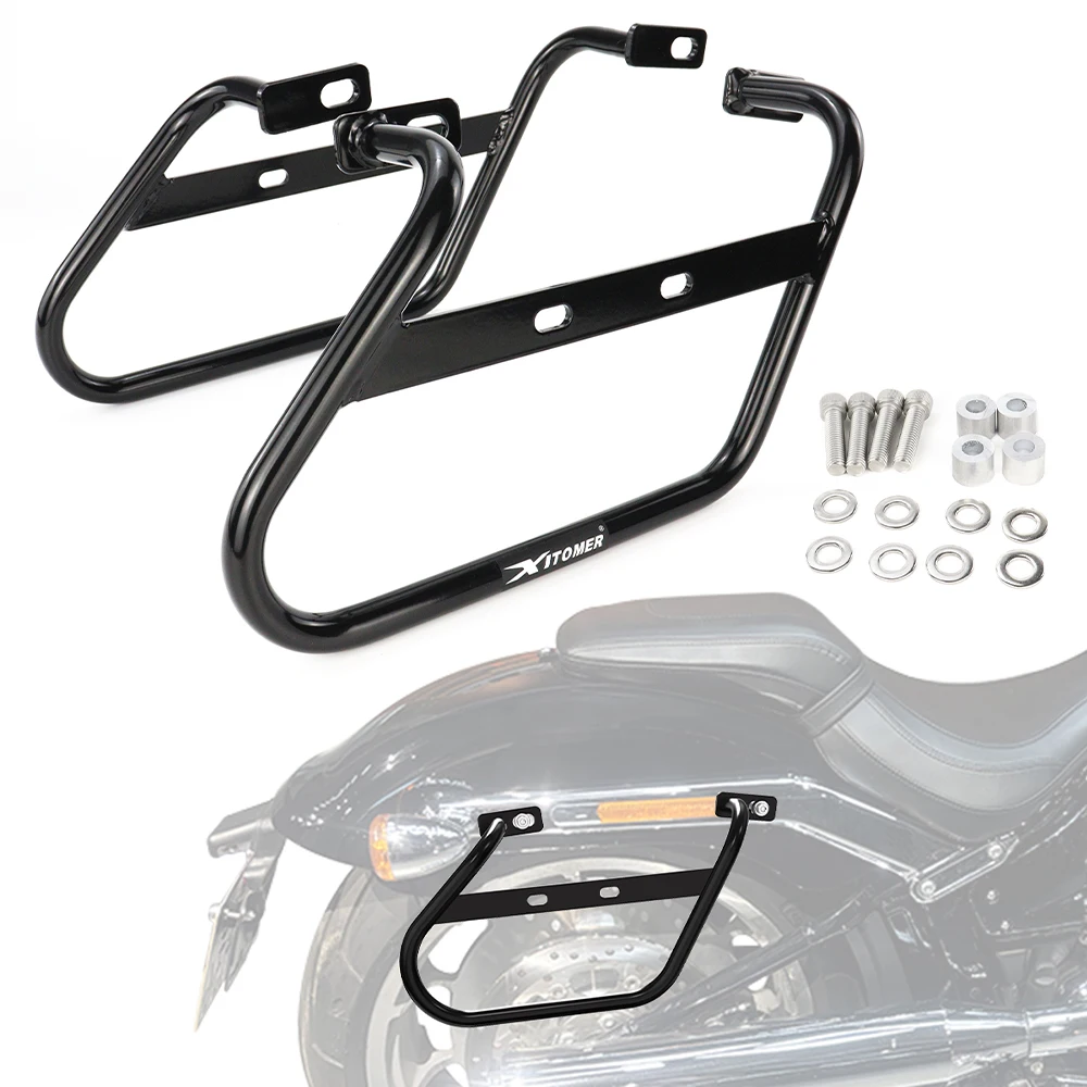 Motorcycle Side Luggage Carrier Rack For Harley-Davidson Softail Fat Boy / 114 2018-2023 2024 Saddlebag Support Pannier Racks
Motorcycle Side Luggage Carrier Rack For Harley-Davidson Softail Fat Boy / 114 2018-2023 2024 Saddlebag Support Pannier Racks