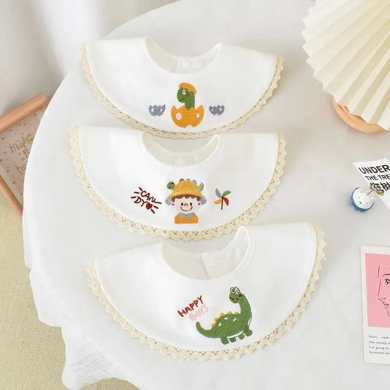 INS Korean Style Baby Cotton Bibs 3pcs/Set Waterproof Embroidered Drool Towel for Newborn Boys Girls
INS Korean Style Baby Cotton Bibs 3pcs/Set Waterproof Embroidered Drool Towel for Newborn Boys Girls