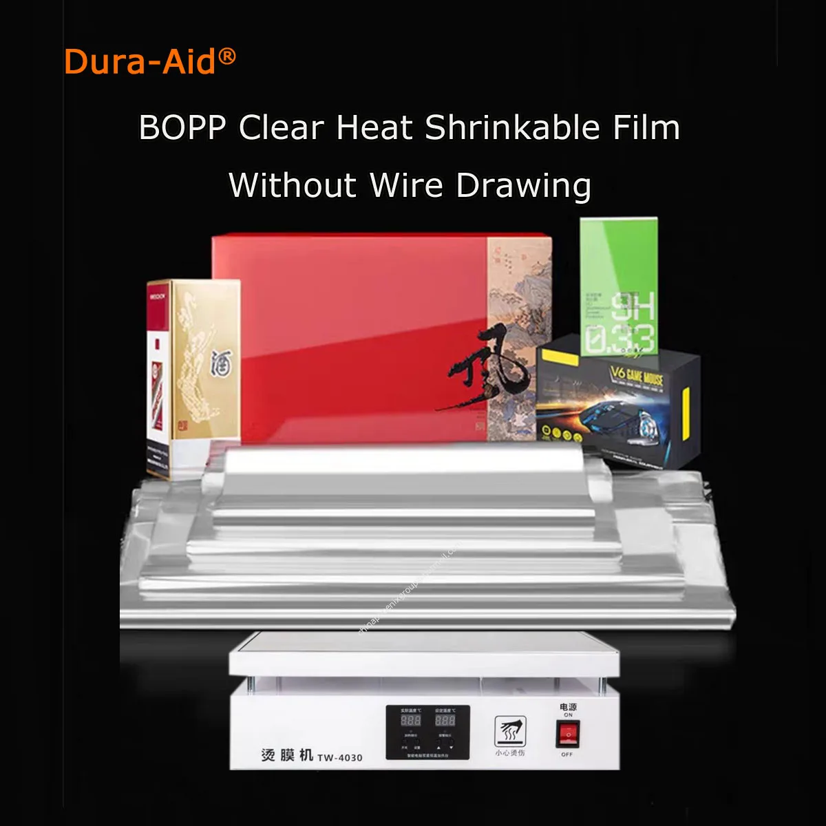 100pcs BOPP Clear Heat Shrinkable Film perfume Box Gift Box Cosmetics Packing Films Moisture-proof No Wire Drawing Heat Sealing
100pcs BOPP Clear Heat Shrinkable Film perfume Box Gift Box Cosmetics Packing Films Moisture-proof No Wire Drawing Heat Sealing