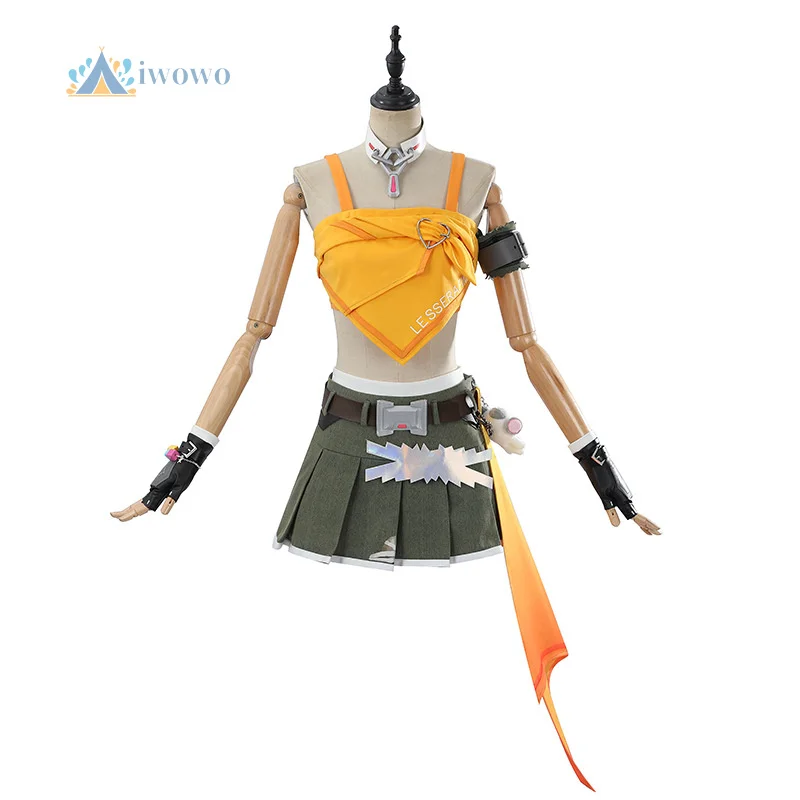 Костюмы для косплея Overwatch 2, костюм Анжела Зиглер OW, жилет, платье, полный комплект, одежда героя, карнавальный наряд на Хэллоуин для женщин и девочек
Костюмы для косплея Overwatch 2, костюм Анжела Зиглер OW, жилет, платье, полный комплект, одежда героя, карнавальный наряд на Хэллоуин для женщин и девочек