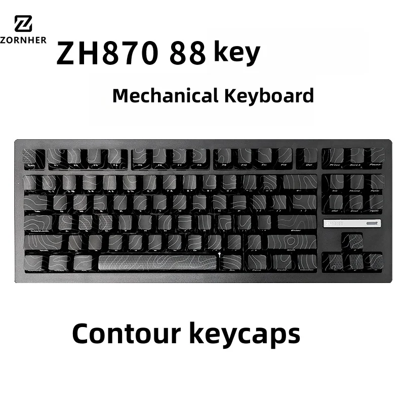 Механическая клавиатура ZORNHER ZH870, индивидуальная беспроводная трехрежимная RGB-клавиатура для киберспортивных игр
Механическая клавиатура ZORNHER ZH870, индивидуальная беспроводная трехрежимная RGB-клавиатура для киберспортивных игр