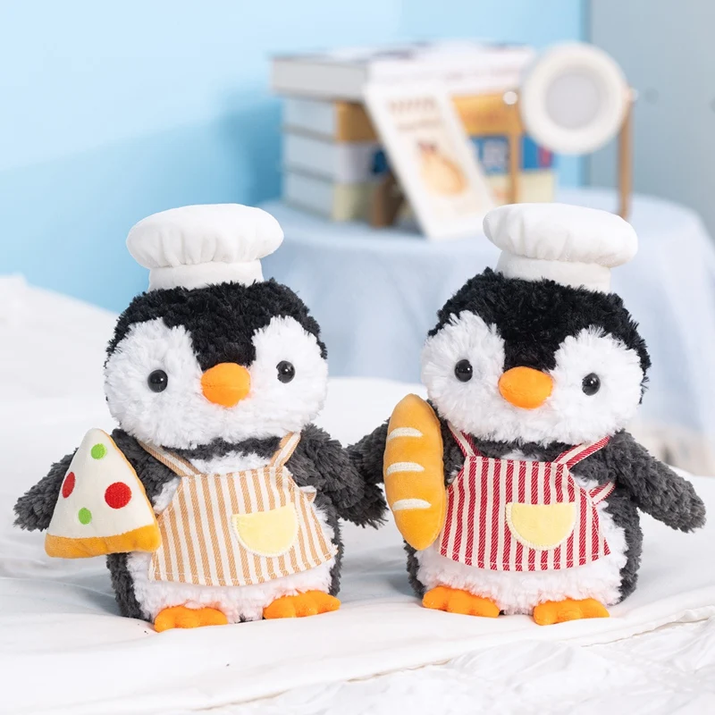 Chef Penguin Plush Toys 26cm Penguin Soft Kid's Accompany Toys Adorably Bed Doll Home Decor Toys Creative Birthday Gifts
Chef Penguin Plush Toys 26cm Penguin Soft Kid's Accompany Toys Adorably Bed Doll Home Decor Toys Creative Birthday Gifts