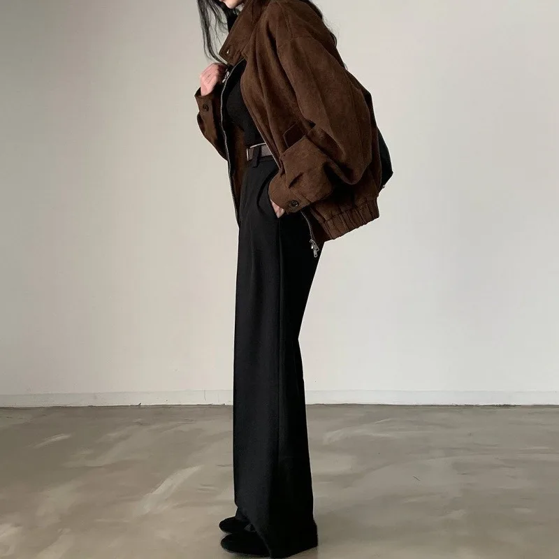 New 2025 Imitation Deerskin Velvet Retro Short Top Loose Fit Thin Jacket for Casual Wear
New 2025 Imitation Deerskin Velvet Retro Short Top Loose Fit Thin Jacket for Casual Wear