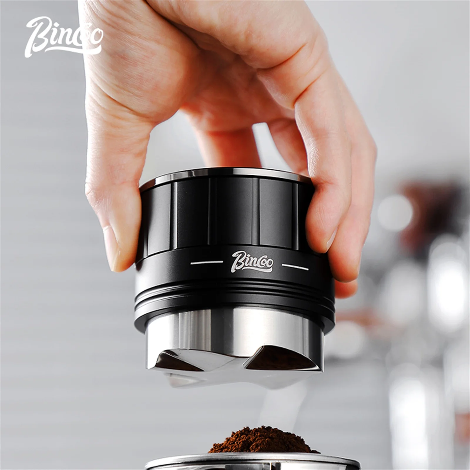 Bincoo 58/58.35mm Self Gravity Powder Distributor Stainless Steel Powder Hammer Automatic Height Adjustment Italian Barista Tool
Bincoo 58/58.35mm Self Gravity Powder Distributor Stainless Steel Powder Hammer Automatic Height Adjustment Italian Barista Tool