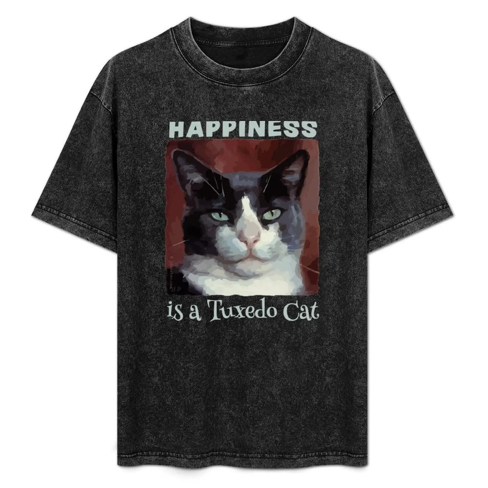Happiness is a Tuxedo Cat - painterly cat design T-Shirt UV Sun Protection Tee Shirt
Happiness is a Tuxedo Cat - painterly cat design T-Shirt UV Sun Protection Tee Shirt