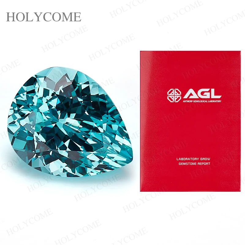 Lab Grown Paraiba Color Pear Cut VVS1 Top Quality Selectable AGL Certificate DIY Rings Necklaces Earrings Main Materials Charms
Lab Grown Paraiba Color Pear Cut VVS1 Top Quality Selectable AGL Certificate DIY Rings Necklaces Earrings Main Materials Charms
