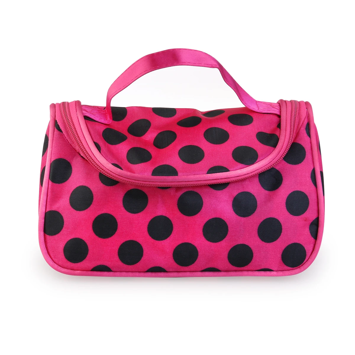 Rose Red Black Dots Makeup Bag Travel Organizer Zipper Toiletry Pouch Handbag Storage Pcs Women Purse
Rose Red Black Dots Makeup Bag Travel Organizer Zipper Toiletry Pouch Handbag Storage Pcs Women Purse