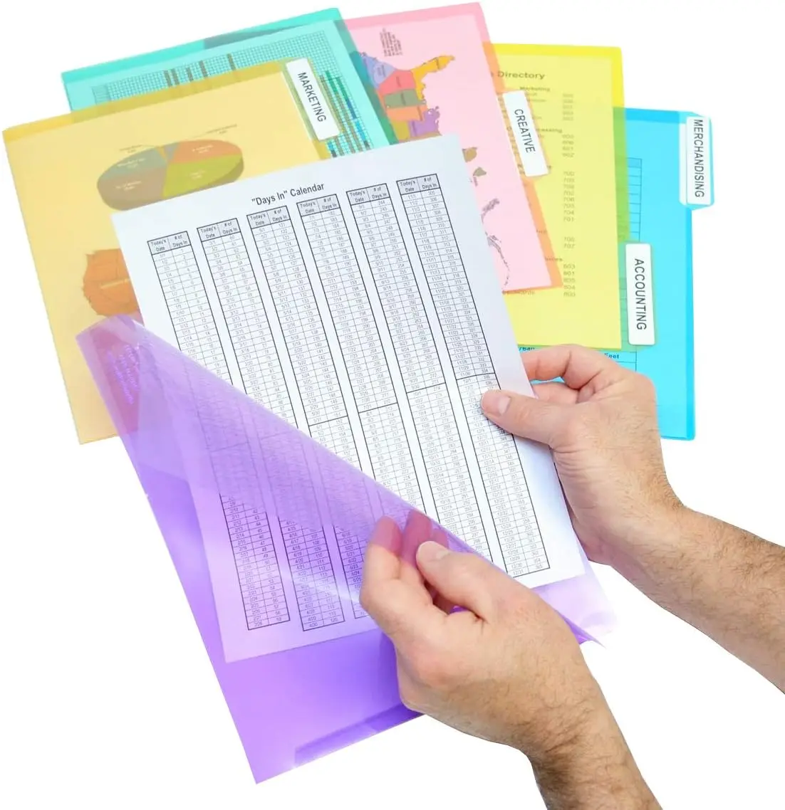 Набор папок для документов из прозрачного полиэстера, 72 кармана разных цветов для организации офиса
Набор папок для документов из прозрачного полиэстера, 72 кармана разных цветов для организации офиса