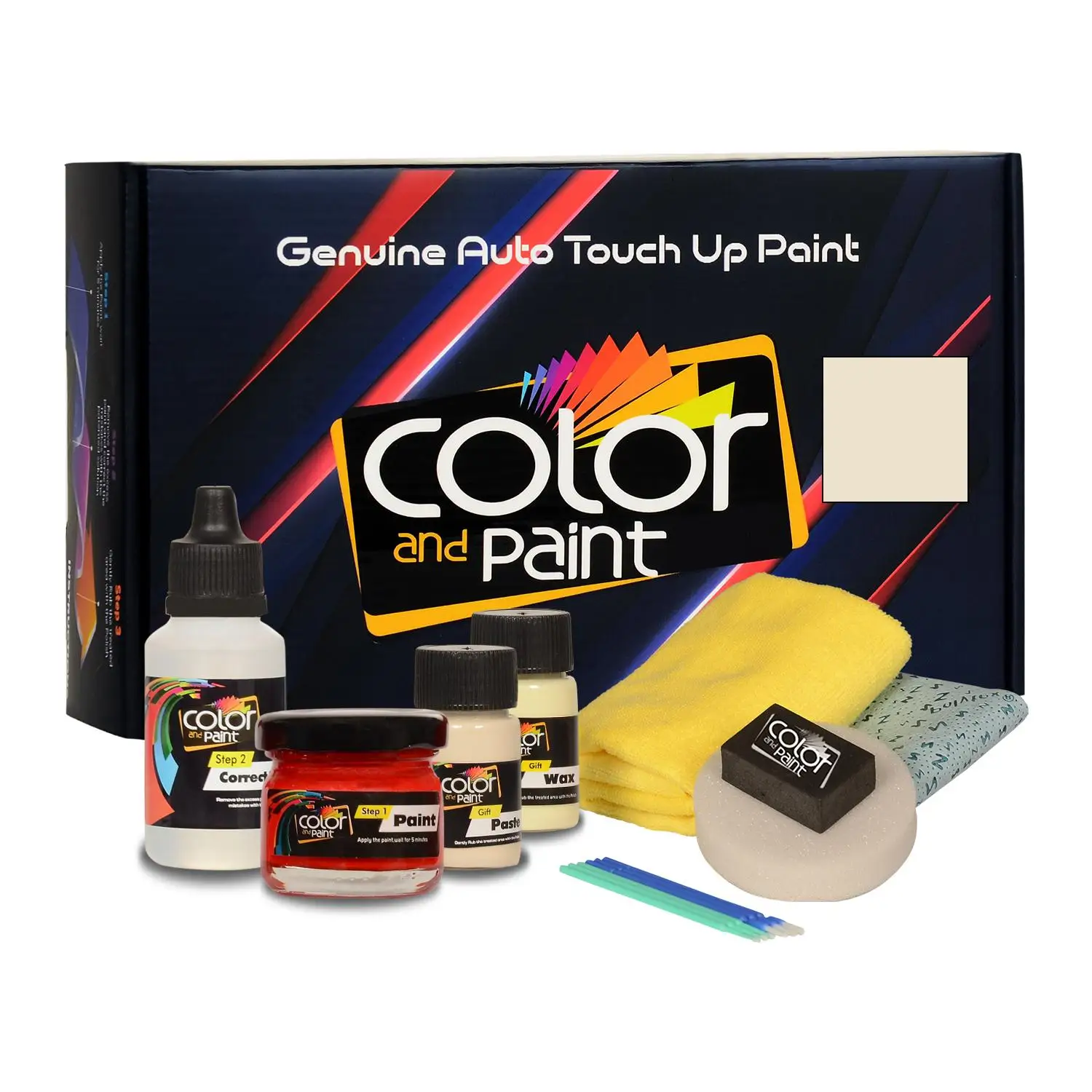 Color and Paint compatible with Triumph Motorcycle Touch Up Paint - TRIUMPH IVORY - BEC1893 - Basic Care
Color and Paint compatible with Triumph Motorcycle Touch Up Paint - TRIUMPH IVORY - BEC1893 - Basic Care