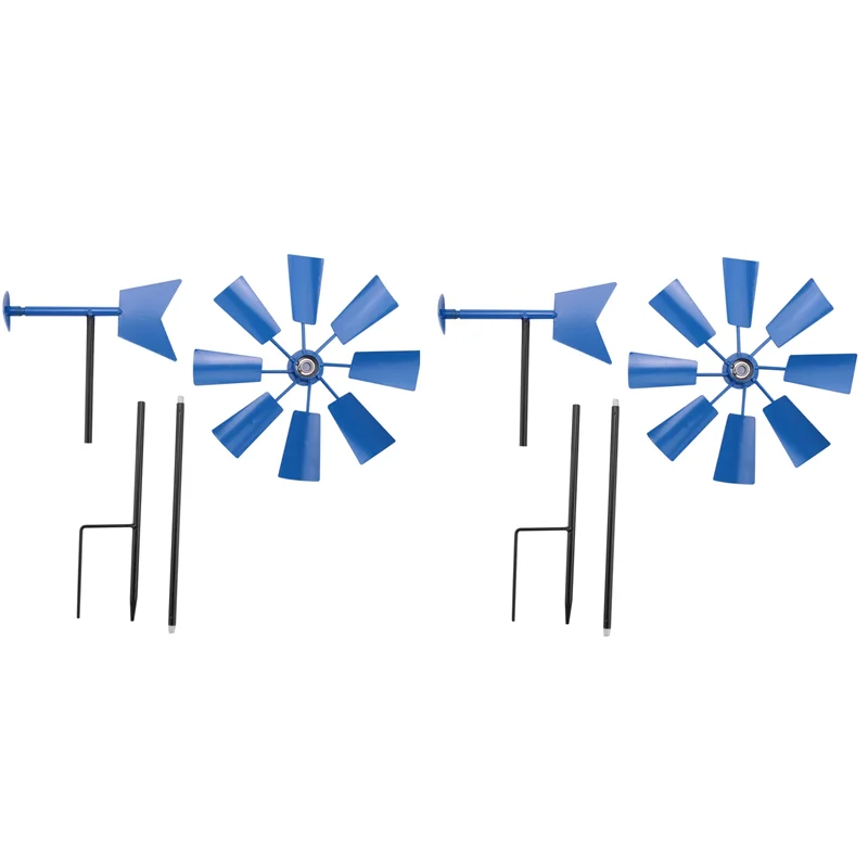 AFOURT-2Pc Спиннер для ветра Декоративная ветряная мельница Декоративная железная ветряная мельница для двора Плагин Winnower Garden Спиннер для ветра Орнамент-синий
AFOURT-2Pc Спиннер для ветра Декоративная ветряная мельница Декоративная железная ветряная мельница для двора Плагин Winnower Garden Спиннер для ветра Орнамент-синий