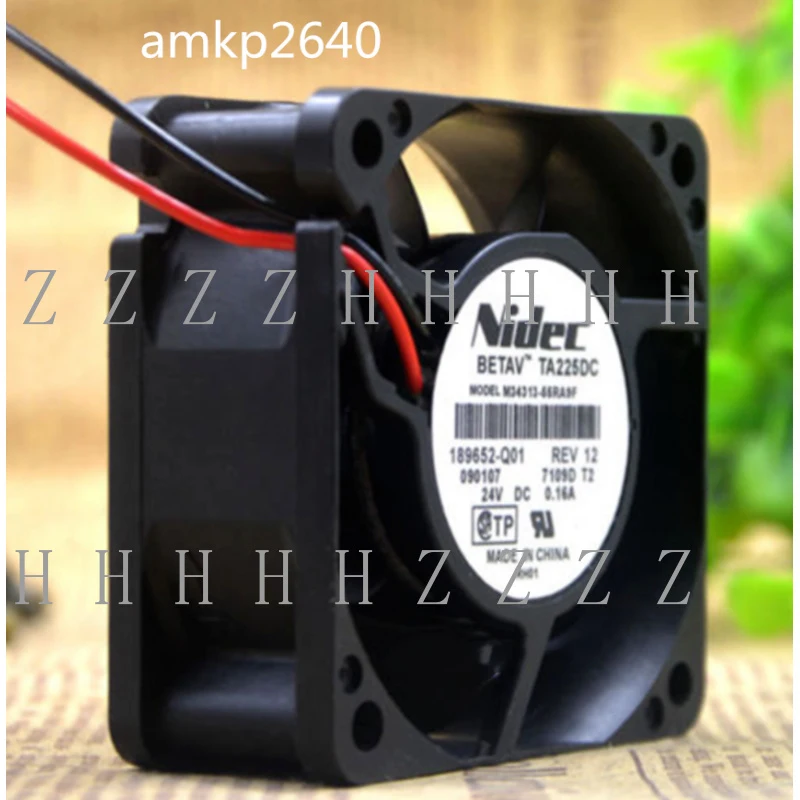 Вентилятор Z For NIDEC TA225DC M34313-55RA9F 24В 0.16А 60*60*25мм 2-контактный # ам
Вентилятор Z For NIDEC TA225DC M34313-55RA9F 24В 0.16А 60*60*25мм 2-контактный # ам