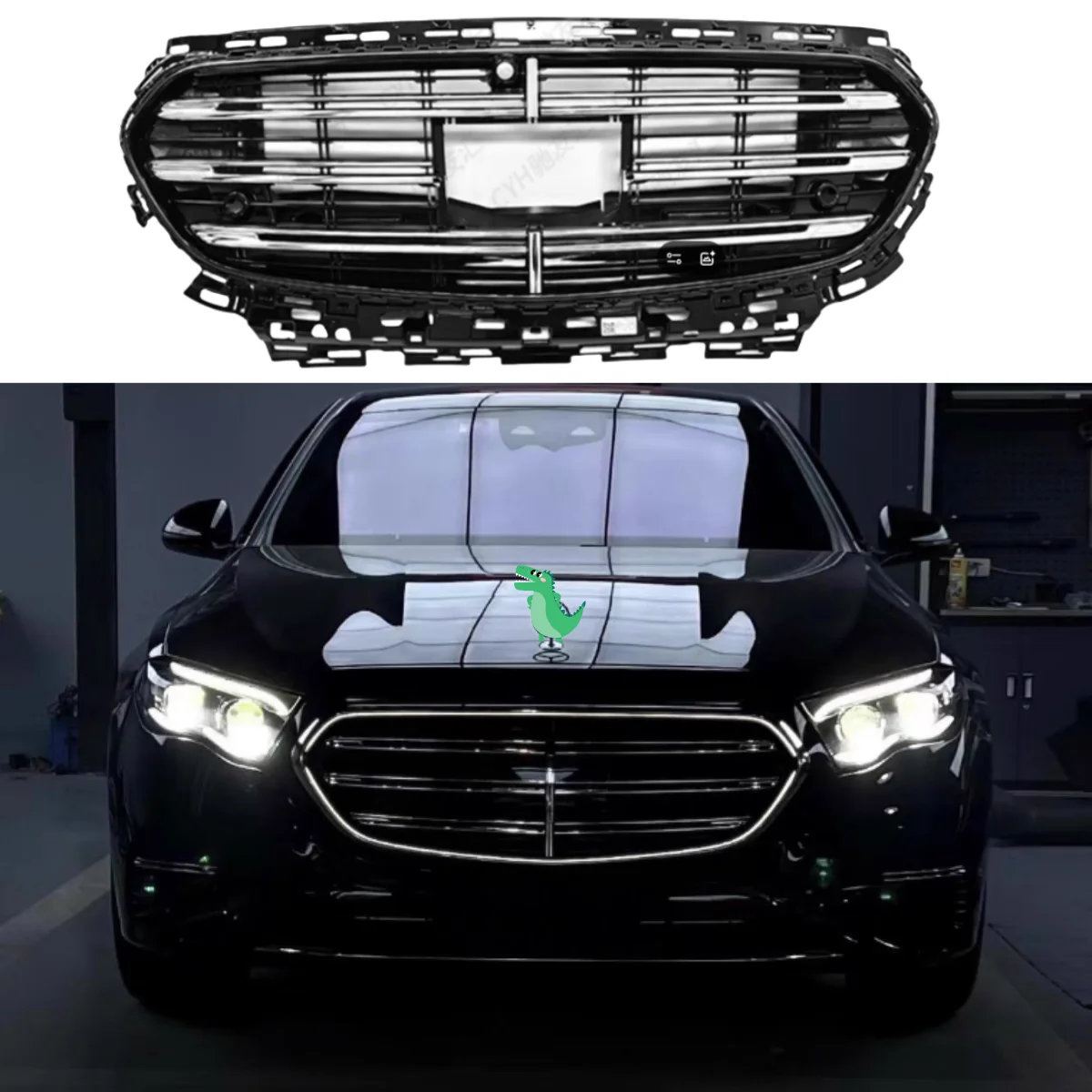 Grille For Mercedes Benz E-Class W214 E260L E300L 2024 Modified With Light Grille Mask Radiator Net Body kit Car Accessories
Grille For Mercedes Benz E-Class W214 E260L E300L 2024 Modified With Light Grille Mask Radiator Net Body kit Car Accessories