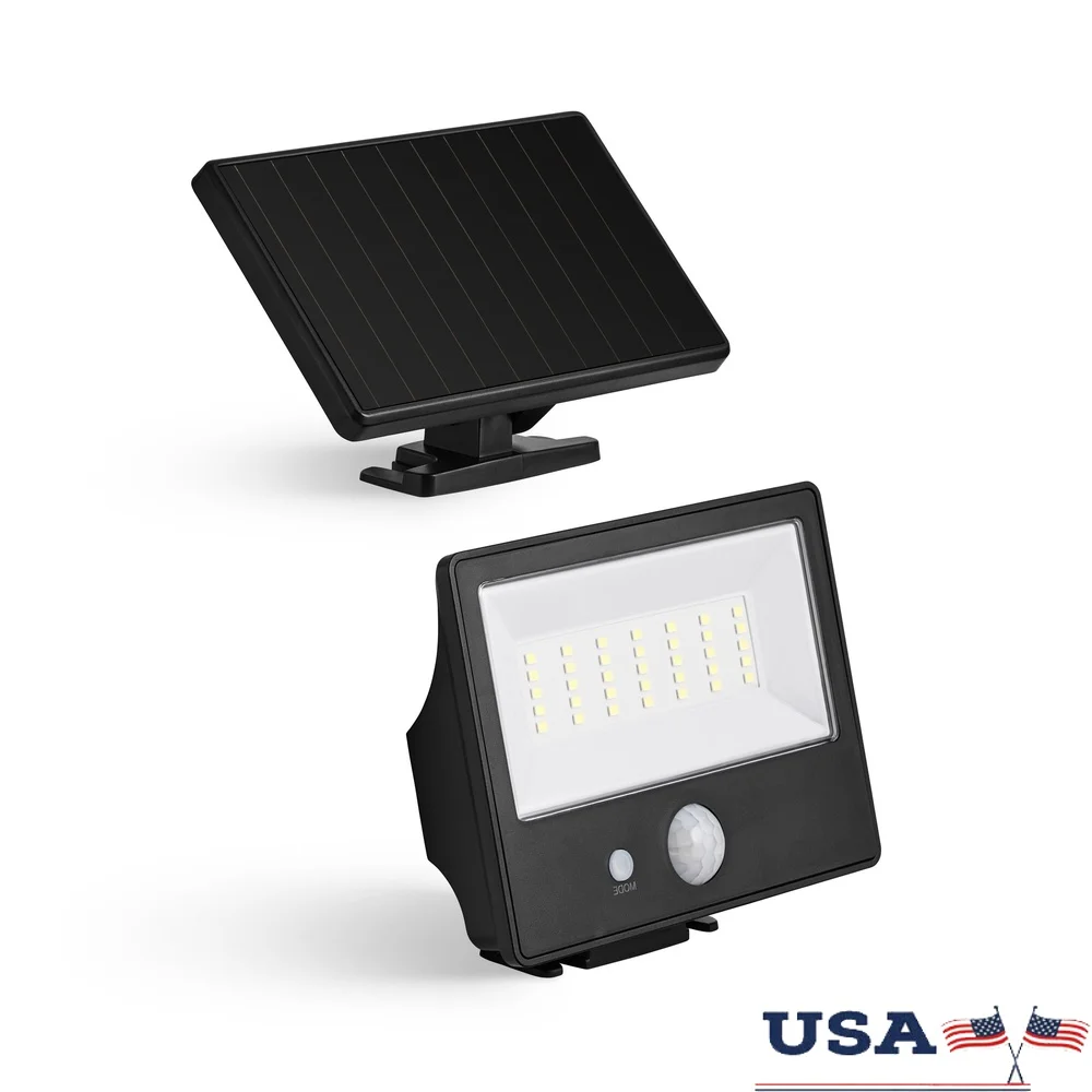 Solar Motion Sensing Outdoor Security Flood Light Dusk to Dawn 800 Lumens Weather Resistant Adjustable Beam Angle 120° Easy
Solar Motion Sensing Outdoor Security Flood Light Dusk to Dawn 800 Lumens Weather Resistant Adjustable Beam Angle 120° Easy