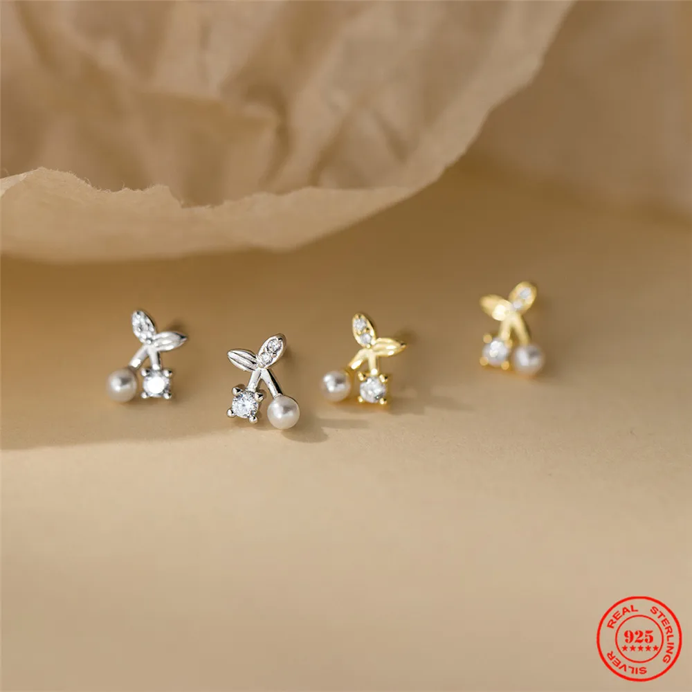 YIZIZAI стерлингового серебра 925 пробы с позолотой, милые серьги-гвоздики с вишневым цирконием для женщин и девочек, неаллергенные ювелирные изделия в корейском стиле
YIZIZAI стерлингового серебра 925 пробы с позолотой, милые серьги-гвоздики с вишневым цирконием для женщин и девочек, неаллергенные ювелирные изделия в корейском стиле