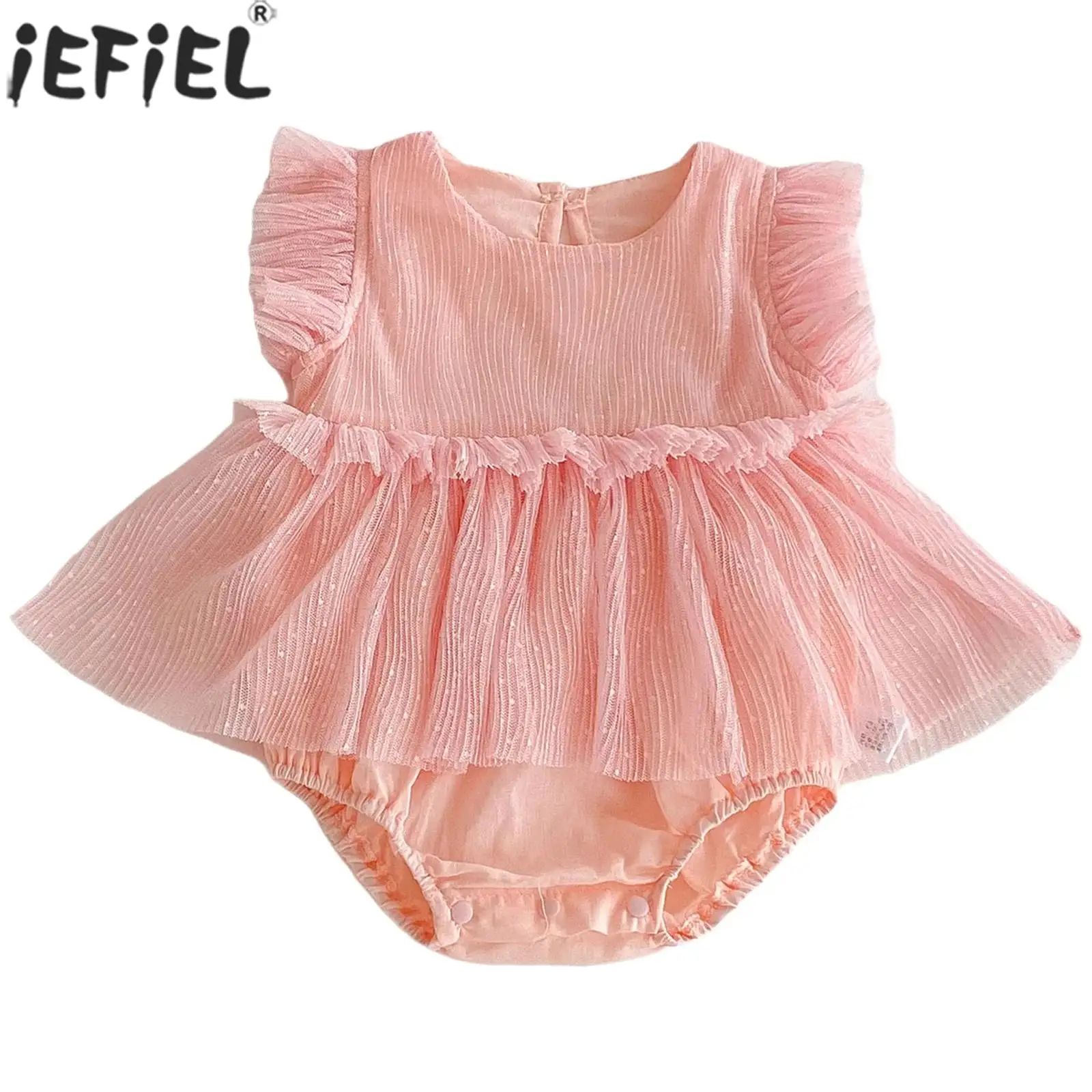 Newborn Infant Girls Sleeveless Sweet Cute Romper Tutu Princess Dress for Baptism Birthday Party Wedding Photography Baby Shower
Newborn Infant Girls Sleeveless Sweet Cute Romper Tutu Princess Dress for Baptism Birthday Party Wedding Photography Baby Shower