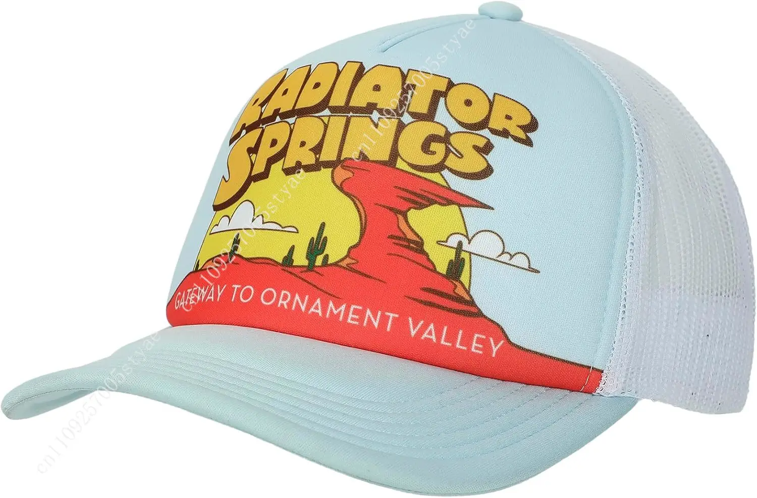 Кепка-тракер с принтом Disney Pixar Cars (Радиатор-Спрингс), светло-голубая
Кепка-тракер с принтом Disney Pixar Cars (Радиатор-Спрингс), светло-голубая