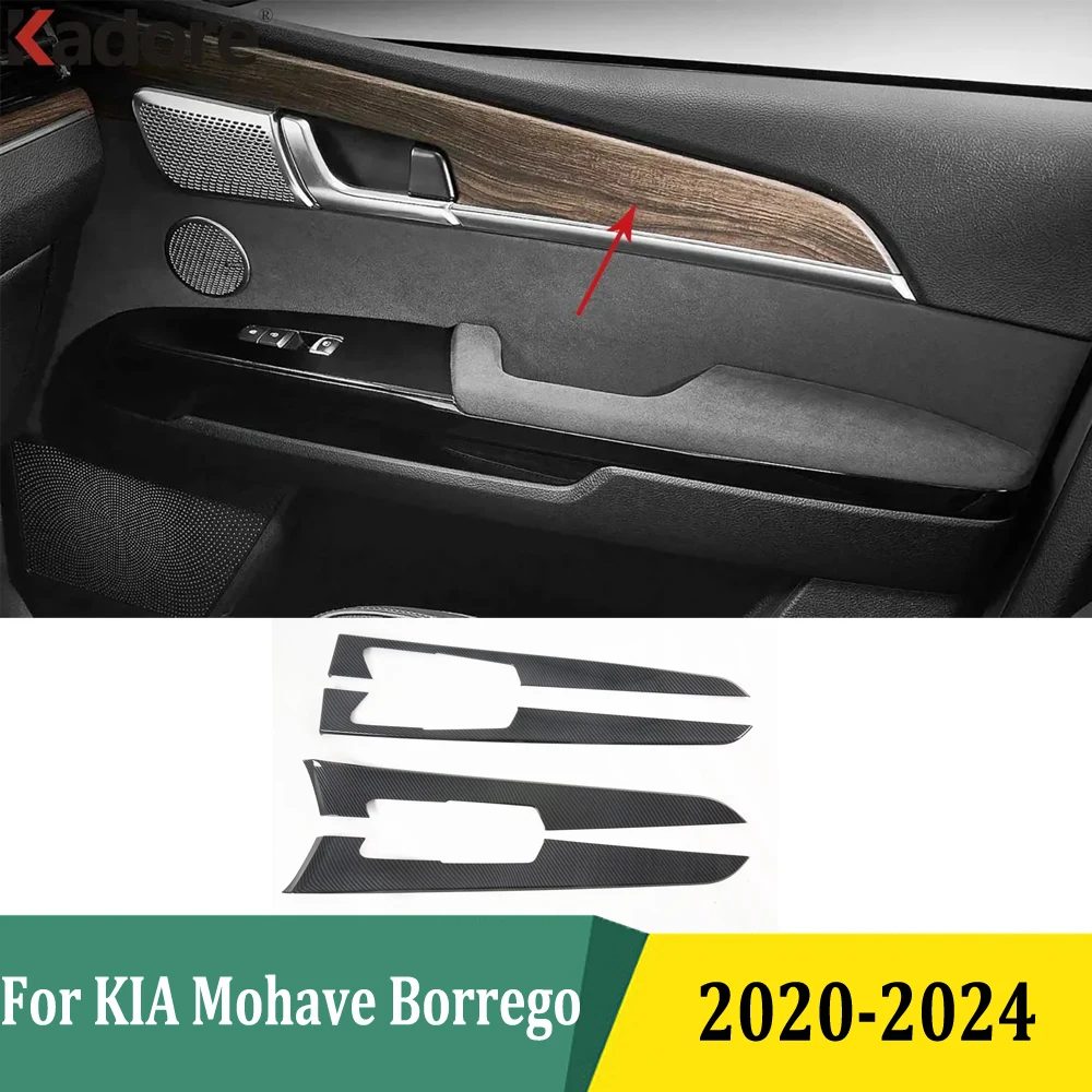For KIA Mohave Borrego 2020-2022 2023 2024 Door Handle Catch Cover Trim Decal Panel Car Interior Accessories Carbon Fiber
For KIA Mohave Borrego 2020-2022 2023 2024 Door Handle Catch Cover Trim Decal Panel Car Interior Accessories Carbon Fiber
