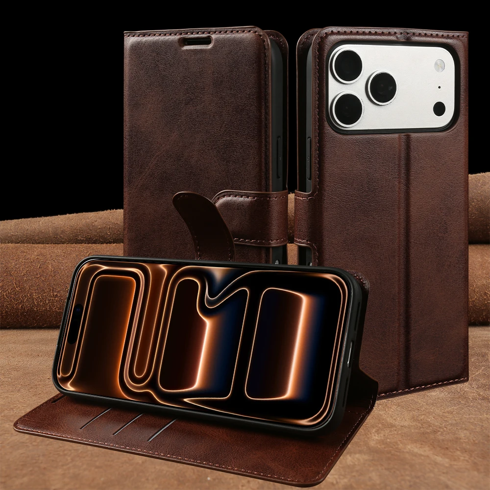 Luxury Leather Flip Case For iphone 17 Pro Max Air 17e 16e 16 15 14 Plus 13 12 Wallet Stand Phone Case Cover Coque Funda Para
Luxury Leather Flip Case For iphone 17 Pro Max Air 17e 16e 16 15 14 Plus 13 12 Wallet Stand Phone Case Cover Coque Funda Para