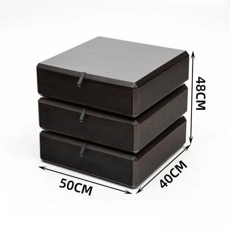 Italian minimalist rotating bedside table, storing simple modern solid wood light luxury creativity
Italian minimalist rotating bedside table, storing simple modern solid wood light luxury creativity