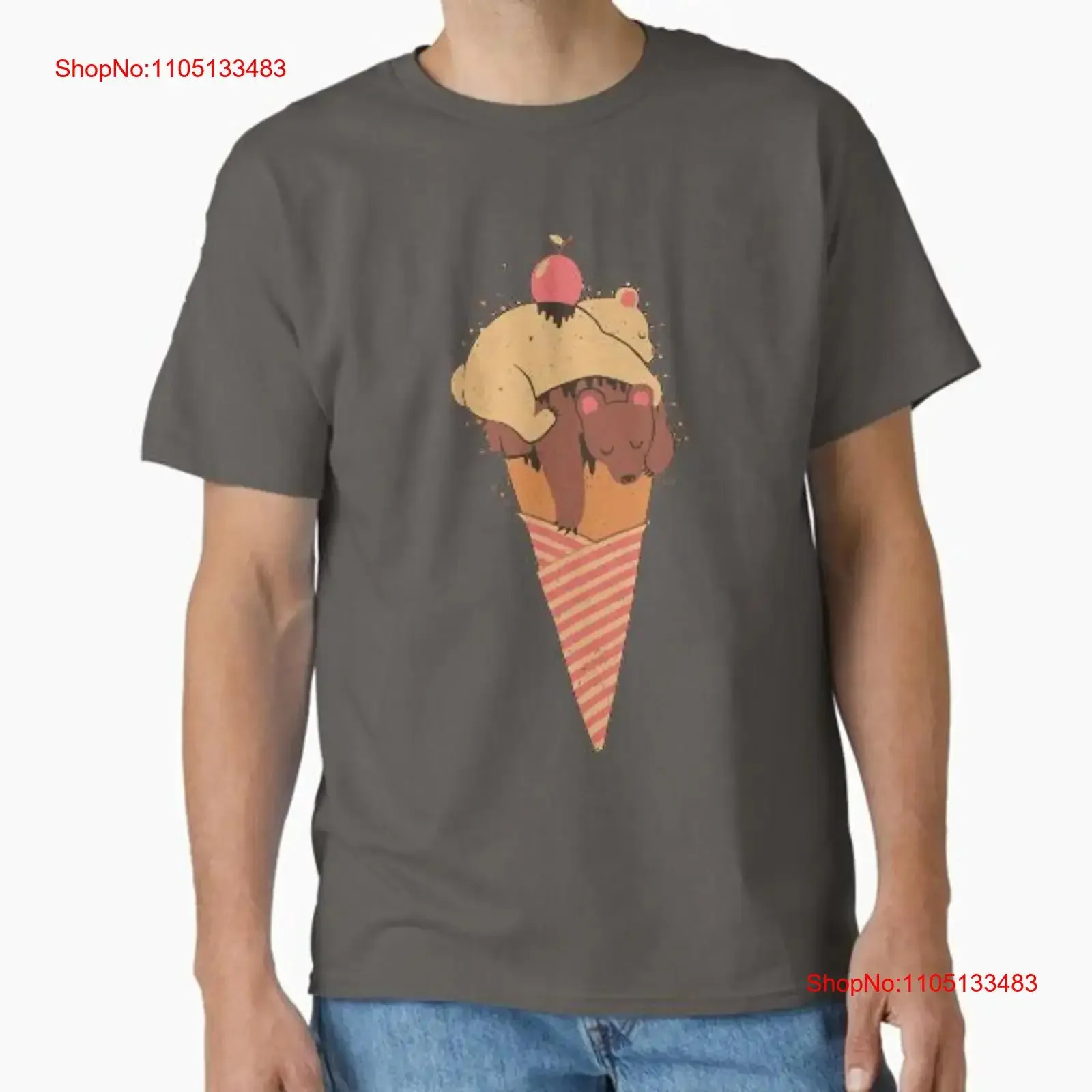 Ice Cream Bears Summer Classic T Shirt vintage Washed Slightly Soft Versatile Unisex homme Stylish Comfortable fashion graphic
Ice Cream Bears Summer Classic T Shirt vintage Washed Slightly Soft Versatile Unisex homme Stylish Comfortable fashion graphic