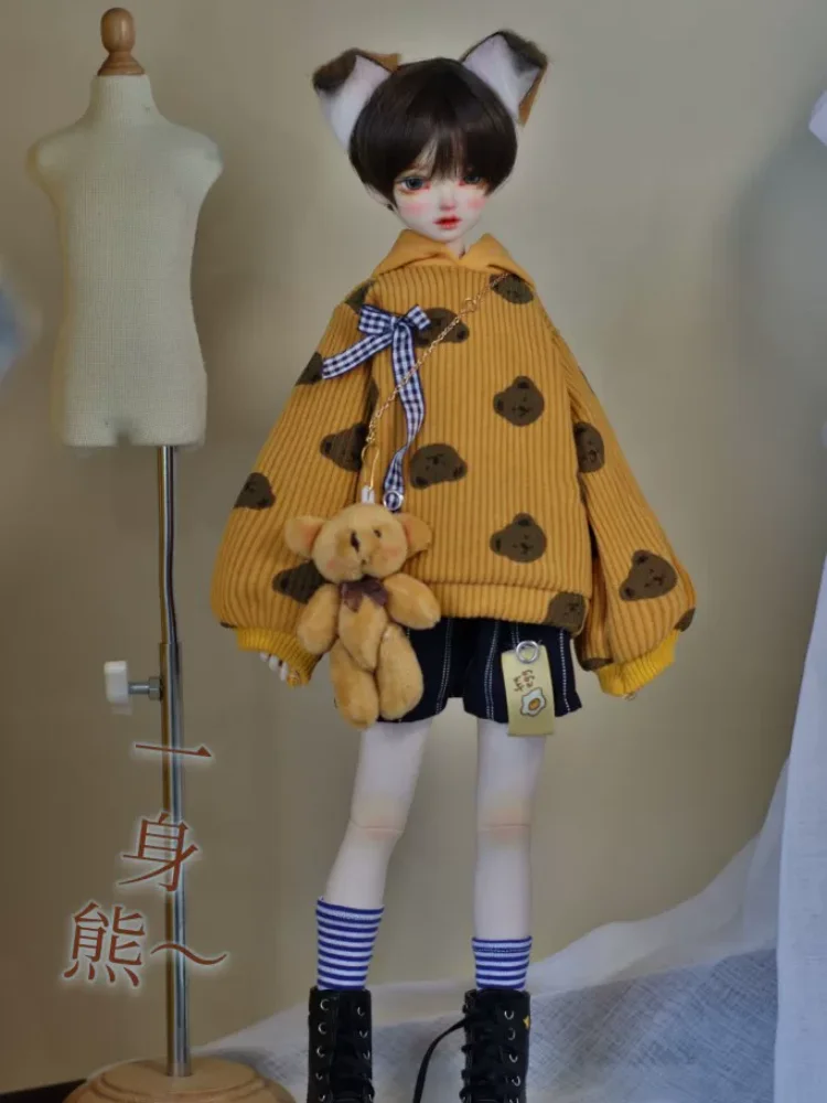 BJD Doll Clothes For 1/4 Doll Hoodie Shorts Socks Bag Set Dolls Clothing Accessories(No Doll
BJD Doll Clothes For 1/4 Doll Hoodie Shorts Socks Bag Set Dolls Clothing Accessories(No Doll