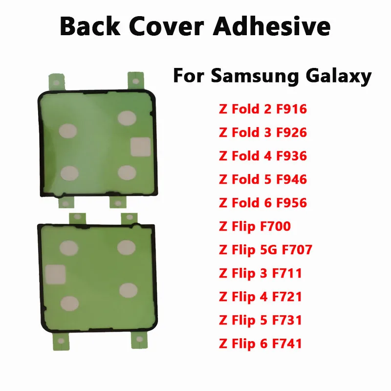 New Waterproof Back Cover Adhesive Sticker For Samsung Galaxy Z Flip Fold 6 5 4 3 2 5G Battery Back Cover Adhesive Sticker Glue
New Waterproof Back Cover Adhesive Sticker For Samsung Galaxy Z Flip Fold 6 5 4 3 2 5G Battery Back Cover Adhesive Sticker Glue